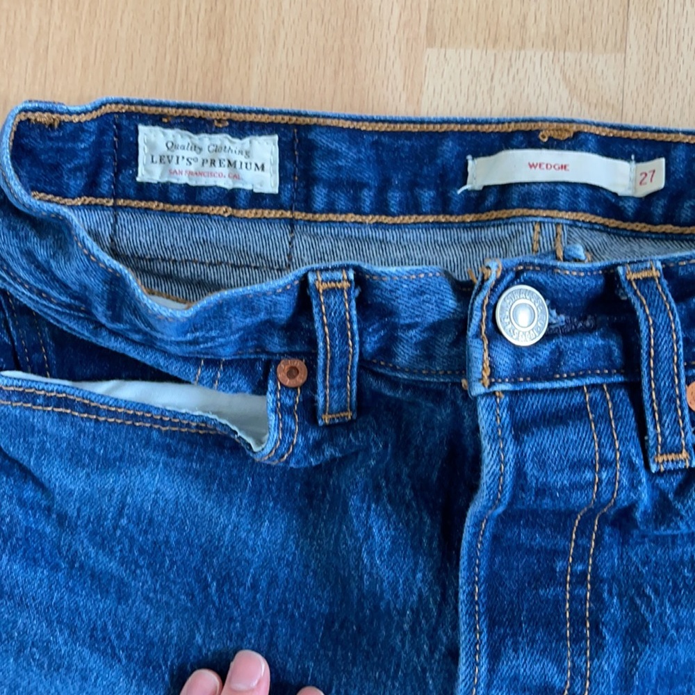 Levi’s Premium Straight Leg Wedgie Jeans
